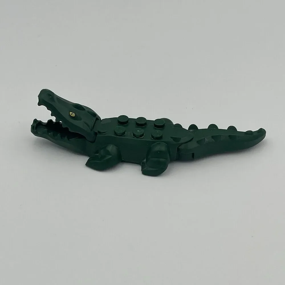 LEGO Alligator / Crocodile Dark Green Minifigure Bundle Lot
